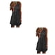 thumbnail image 3 of Vestido corto Qarigey estampado para mujer cuello Halter S M L XL 2XL 3XL 4XL 5XL, 3 of 6