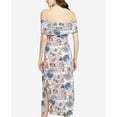 thumbnail image 2 of Rachel Roy Womens Floral A-line Off-Shoulder Dress, Pink, Small, 2 of 4