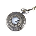 Pattern Vintage Quartz Roman Numerals Pocket Watch Wind up Wrist Wrist