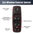 thumbnail image 3 of Coche Encendido Ventana Interruptor Botón Panel Maestro Control Interruptor 4602535AC, 3 of 7