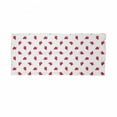 thumbnail image 2 of Valentine`s Day Neck Gaiter, Cartoon Hearts Love, Unisex, Dark Coral Brown White, by Ambesonne, 2 of 3