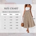 thumbnail image 2 of TEMOFON Womens Floral Maxi Skirt Elastic Waist A-Line Long Skirt Casual Flowy Summer Boho Beach Vacation Skirt with Pockets, 2 of 9