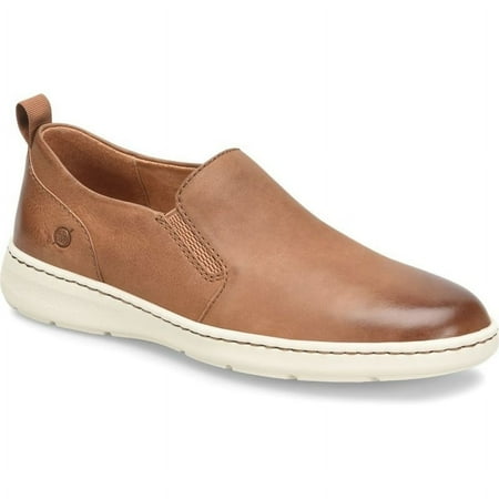 

Born Men s Morgan Slip On Terra Brown Full Grain Leather - BM0008606 BROWN (TERRA) F/G