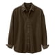 thumbnail image 5 of pstuiky camisas de manga larga para hombre, Camisa informal de pana de color liso con cuello abotonado y manga larga para hombre Tops casuales para hombres s, 5 of 7