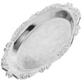 thumbnail image 1 of unbranded Redonda De Escritorio Plateada Para Organizar Y Servir Secos, 1 of 6