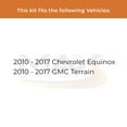 thumbnail image 2 of MAX Advanced Brakes - Rear Brake Kit For 2010-2017 Chevy Equinox, 2010-2017 GMC Terrain | Carbon Ceramic Brake and Rotor Kit | Daily Driving OE Replacement Brake Rotors, 2 of 9