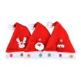 thumbnail image 2 of Regalos Navidad Calcomanías navideñas Sombrero Papá Noel dibujos animados Sombrero ciervo muñeco nieve Papá, 2 of 4