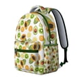 thumbnail image 2 of Avocado Backpack – Stylish & Lightweight for Books, Laptop, Essentials, Trendy Design, Durable Material, Ideal Gift for Her or Him, 2 of 6