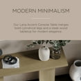 thumbnail image 4 of Maven Lane Lana Contemporary Wooden Console Table in Refined Grey Finish, 4 of 8