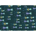 thumbnail image 1 of Ahgly Company Machine Washable Indoor Rectangle Transitional Aquamarine Stone Green Area Rugs, 5' x 7', 1 of 7