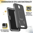 thumbnail image 4 of Rome Tech for BLU View 2 Belt Clip Holster Phone Case with Kickstand - Camo Deer, 4 of 7
