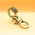 thumbnail image 4 of Decodeary Key Chain Brass Holder Keys Vehicle Pendant Buckle Organizer Vintage, 4 of 6