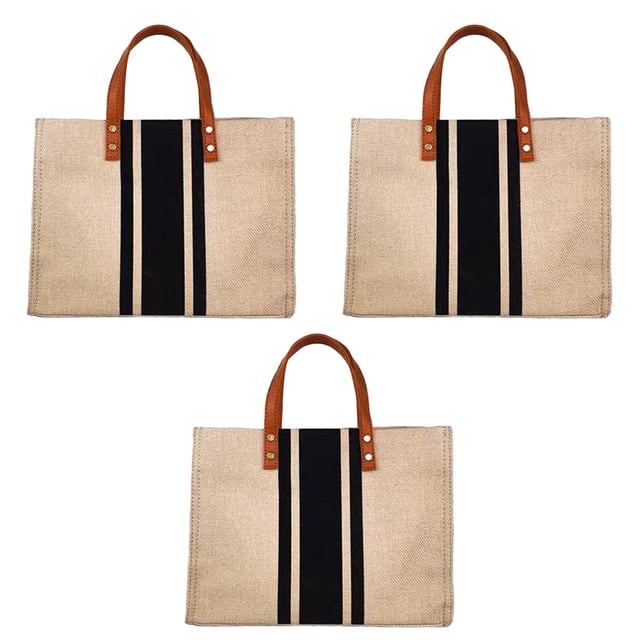 Bolso de mano para portátil de mujer, bolso de lona para el trabajo de mujer, bolso bandolera tipo maletín para ordenador, color negro