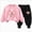 Pink, variant on Toddler Baby Boy Girl Solid Color Hoodie Sweatshirt Top and Jogger Pants Set Fall Winter Outfits 6-12 Months 12-24 Months 2t 3t 4t 5t 6t 7t 8t 9t Children(Blue,3-4 Years)