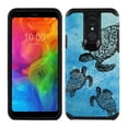 thumbnail image 2 of FINCIBO Hybrid Case Hard Plastic TPU Slim Back Cover for LG Q7/Q7+/Q7 Alpha, Ocean Sea Turtle, 2 of 7