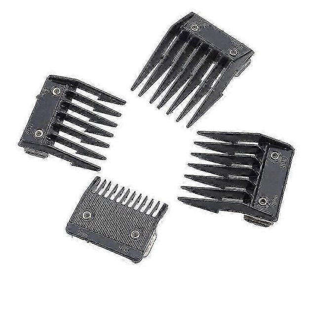 Juego de 4 peines para Wahl con guía de corte de metal de 3 mm, 6 mm, 9 mm y 12 mm