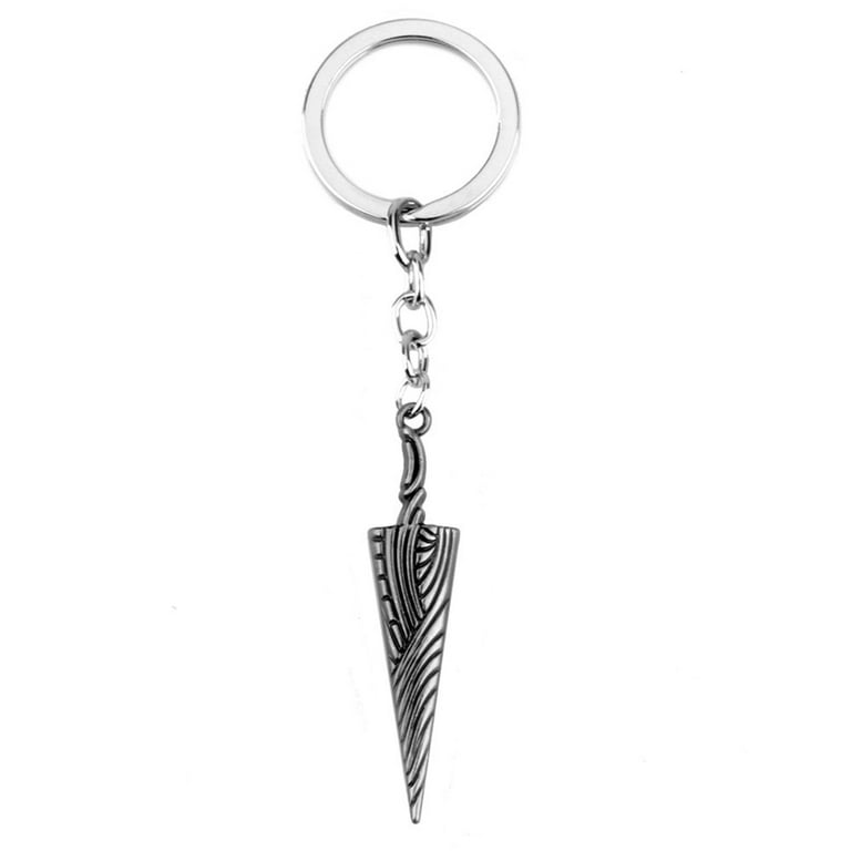 Game Hollow Knight Keychain Bone Nail The Pale king Figure Key