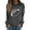 Dark Gray, variant on New & Trending Fashion Pohista Women's Shirts Casual Loose Long Sleeve Athletic Shirts for Women Fall Shirt My Items Ordered Pullover Sweatshirts