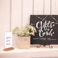 thumbnail image 4 of KAKOWELY Sign Holder Convenient Menu Holders Desktop Photo Container Display Stand Acrylic Table Advertisement Rack for Shop Wedding Party (Transparent, A6 Size), 4 of 4