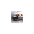 thumbnail image 2 of Linon Gloria Two Drawer Night Stand Black, 2 of 9