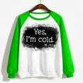 thumbnail image 5 of 2023 Mode pour Femmes Sweatshirt 50% de Réduction sur l'Autorisation T-shirt Imprimé Long Manches Blouse Col Rond Casual Tops Sweatshirt, 5 of 5