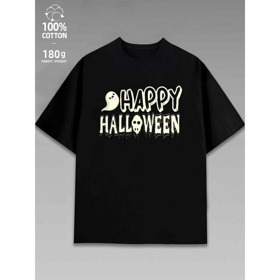 halloween t shirt t-shirt men black Quick-Dry Athletic T-Shirts - Sun Protection, Short Sleeve Gym & Running Tees