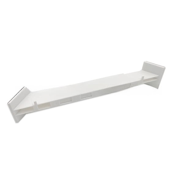 RV Camper Travel Trailer Bathroom Shower Corner Storage Bar ABS Adjustable