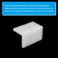 thumbnail image 4 of Uxcell 50pcs Expandable PE Foam Shipping Edge Protectors 3.9x2.4x2.4 Inch V Board Corner Guards Moving Packing, 4 of 6