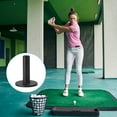 thumbnail image 6 of Uxcell Rubber Golf Tee, 4 Pcs Mix Size Golf Practice Tees Training Driving Range Tee, Black, 6 of 6