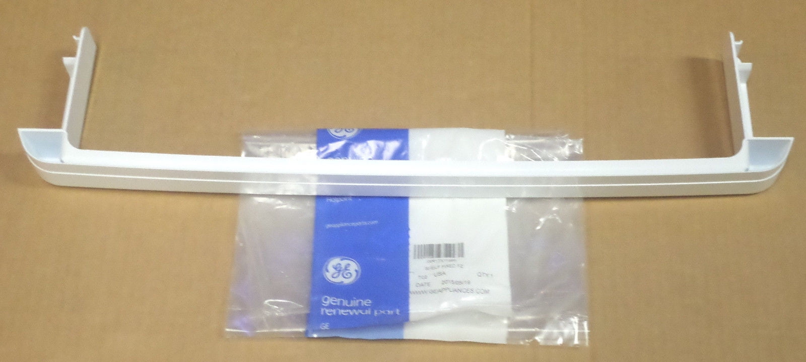 WR17X11890 GE Refrigerator Door Bracket Bar Fresh Food PS1015918