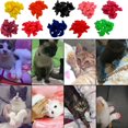thumbnail image 4 of Gorros de uñas para gatos VICTHY, 100 unidades, con pegamento y aplicadores, 5 colores, 4 of 7