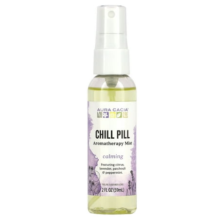 Aura Cacia Chill Pill Essential Solutions Mist 2 oz.