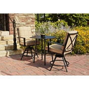 Hometrends Urban Haven II 3-Piece Balcony Swivel Set