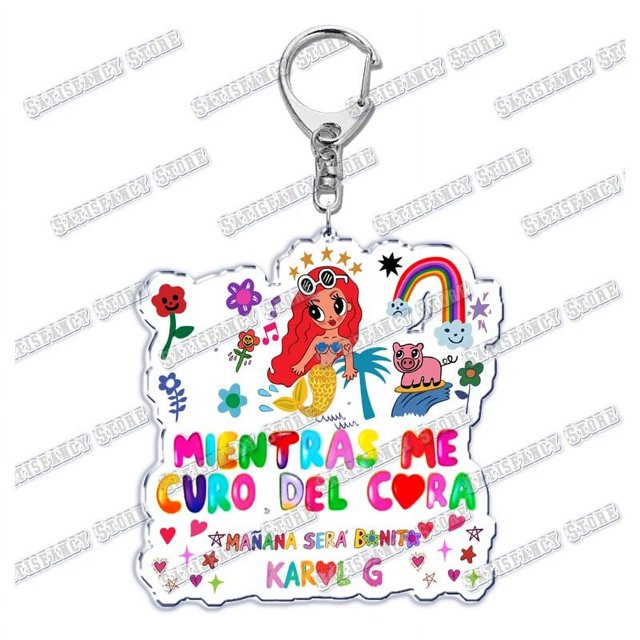 KAROL-Llavero G Singer para bolso, accesorio colgante de temporada, cadena, regalo