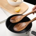 thumbnail image 4 of Acacia Salad Servers,10-Inch,Set Of 2 (Acacia Salad Servers), 4 of 8