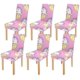 thumbnail image 1 of ABPHQTO Magic Cute Mermaids Funny Unicorns Funda protectora para silla Funda protectora para asiento para comedor Hotel Wedding Party Set de 6, 1 of 4