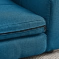 thumbnail image 4 of Jakoola 51" Extra-Large Pet Bed Couch, Big Dog Sofa for Large and Oversized Dogs, 43.5" Seat Width, Blue, 4 of 11