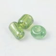thumbnail image 2 of U8MO 30000pc/pound Transparent Colours Lustered Glass Tiny Beads Round Loose Bead 2mm-Green, 2 of 2