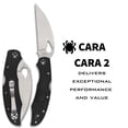 thumbnail image 2 of Cuchillo Spyderco BY03PBKWC2 Cara Cara 2 Wharncliffe 21,8 cm, 2 of 5