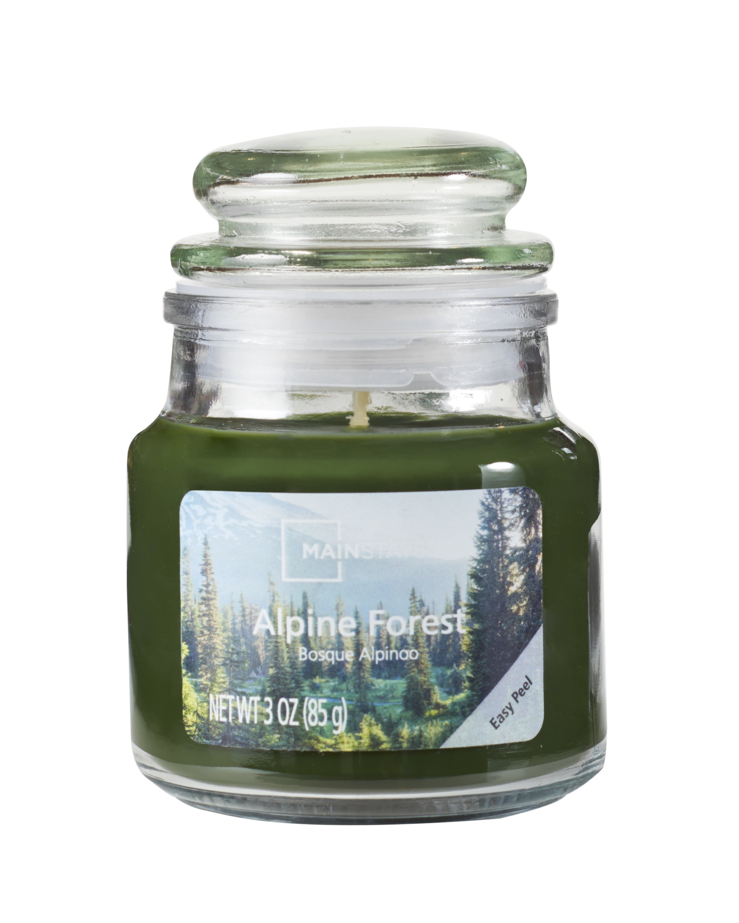 Mainstays Alpine Forest SingleWick 3 oz. Jar Candle