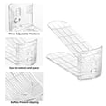 thumbnail image 5 of Shoe Slots Organizer，12Pack Clear Shoe Stackers for a Pair of Shoes,Adjustable Shoe Rack with Three Levels，Shoe Storage Shoe Space Saver, 5 of 7