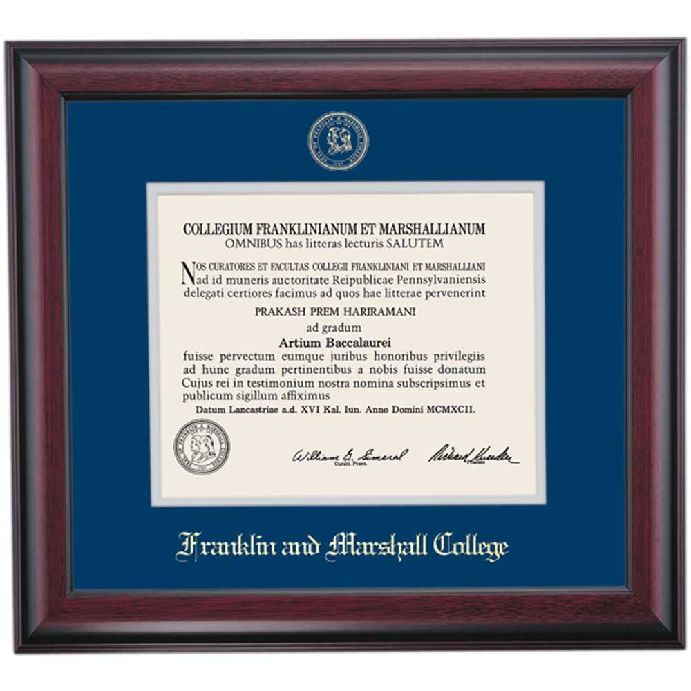 OCM Diploma Frame for Franklin and Marshall College, 16\