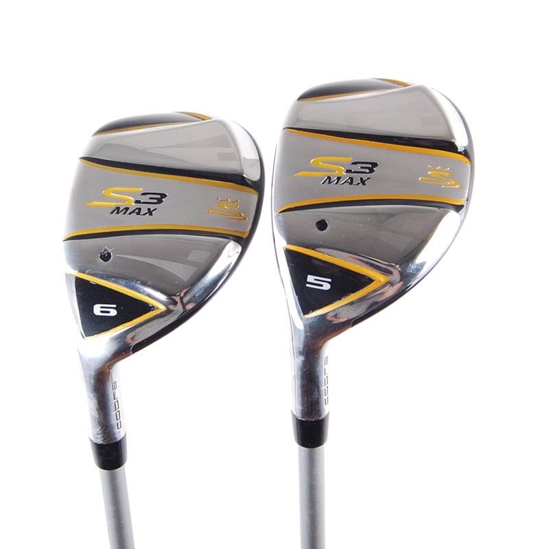 New Cobra S3 Max Hybrids #5 #6 Senior Flex Graphite LEFT HANDED ...