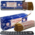thumbnail image 7 of Incense Stick Holder Bundle with Satya Sai Baba Nagchampa 250g Incense Sticks - Pack of 2 (Approx 500 Sticks), 7 of 7