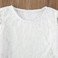 thumbnail image 5 of Bébé bébé Filles Tops Dentelle Jupe à Carreaux Robe 2Pcs Tenues d'Été Vêtements Ensemble, 5 of 5