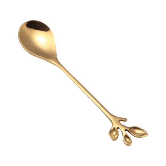 Gold Tea Handle Stirring Long Spoons Iced set Spoons Creative Kitchen,Dining & Bar