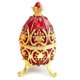 thumbnail image 1 of Pascua Caja De Metal Ornamento Diamante Huevo Ornamento Joyero Exquisito Huevo De Pascua Artesanía De Metal Advancent HA040804-02, 1 of 5