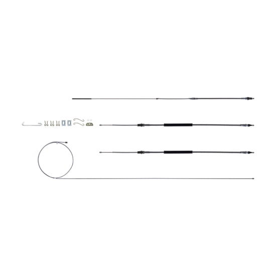 Right Stuff RSBCC03 Parking Brake Cable Kit, 1968-72 Chevelle