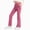 Hot Pink, variant on Girls Outerwear Leggings Yoga Pants High Waisted Wide Leg Fitness And Dance Pants 7-8 Years,Purple Caqnni