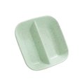 thumbnail image 4 of Wheat Straw Square Divided Seasoning Dishes Table square divided kitchen Sauce Container Kitchen Cutlery Snack Plate, 4 of 8